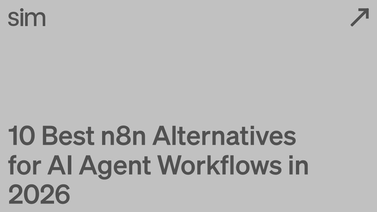 10 Best n8n Alternatives for AI Agent Workflows in 2026